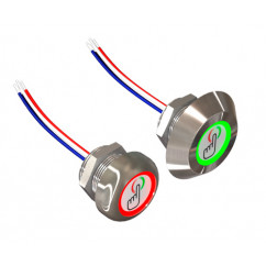 Кнопка сенсорная KD-22ESH-1PA-WB-12-M