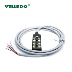 Распределительная коробка VELLEDQ M8-A3-8K3P-5.0TL/GY